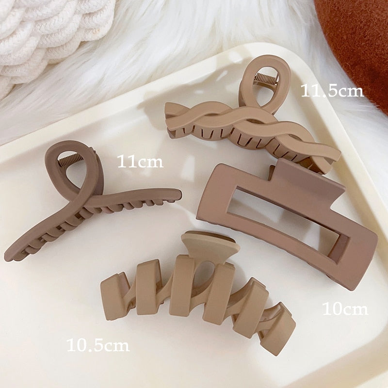 Neutrals Claw Clip Set