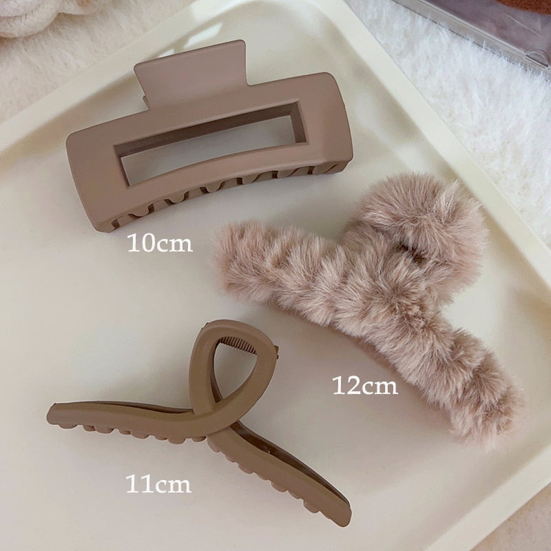 Neutrals Claw Clip Set