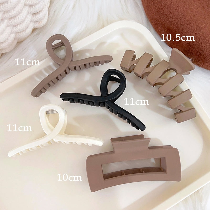 Neutrals Claw Clip Set