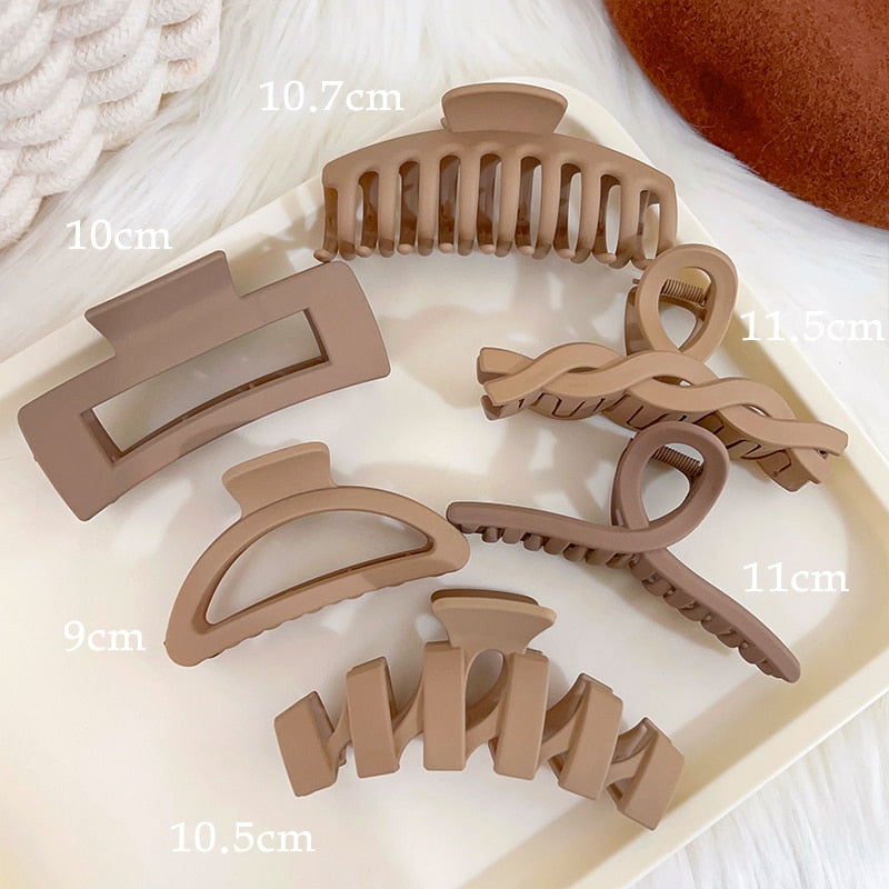 Neutrals Claw Clip Set