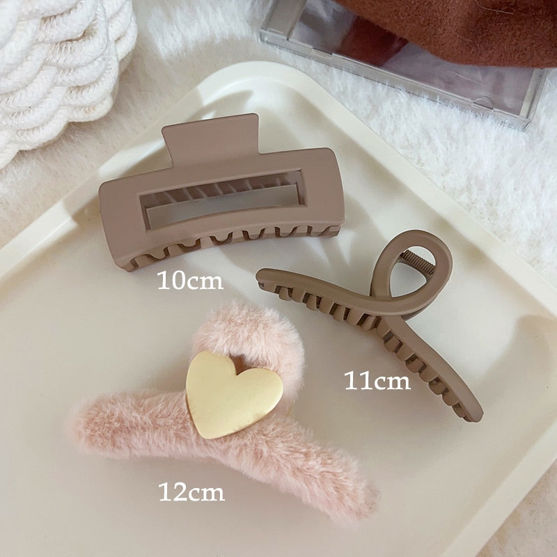 Neutrals Claw Clip Set