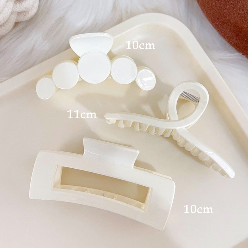 Neutrals Claw Clip Set