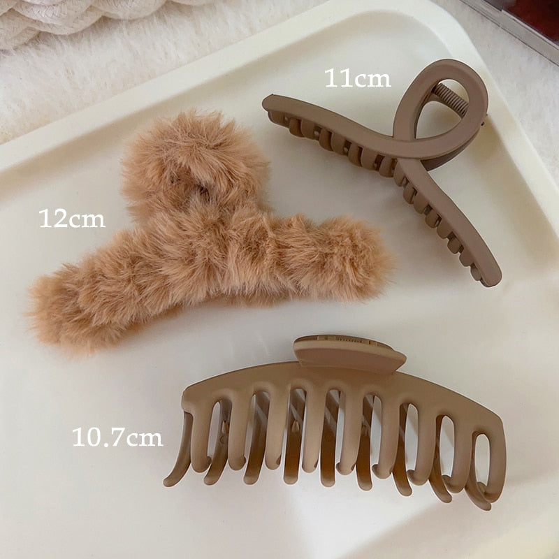 Neutrals Claw Clip Set