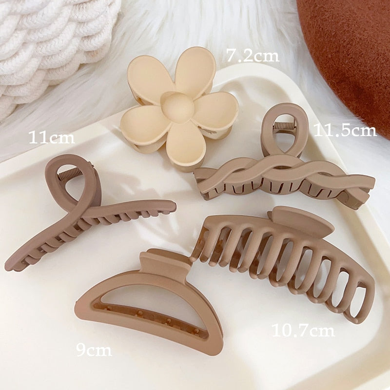 Neutrals Claw Clip Set