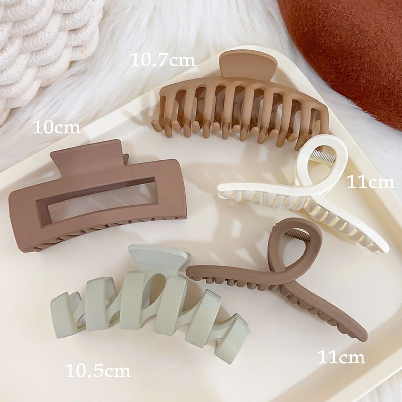 Neutrals Claw Clip Set